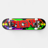 vechtskateboard skateboard (Horizontaal)