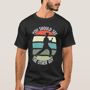 Vechtsport Jiu Jitsu moet je de ander zien T-shirt