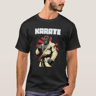 Vechtsport Karate Gorilla 1 T-shirt