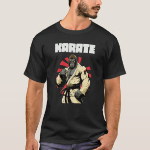 Vechtsport Karate Gorilla T-shirt