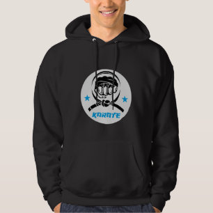 Vechtsport Karate Zwarte Band Hoodie