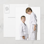 vechtsport voor jongeren briefkaart (Voorkant / Achterkant)
