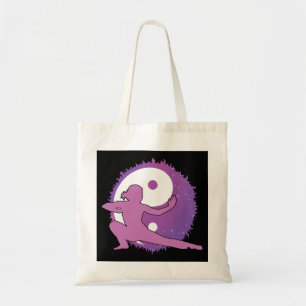 Vechtsporten en meditatie Qigong Yin en Yang Tote Bag