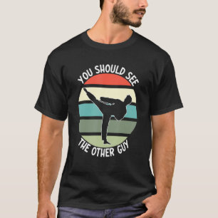 Vechtsporten Karate Combat moet je de O zien T-shirt