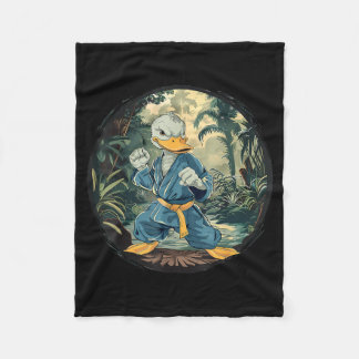 Vechtsporten Karate Eend Bos MMA Eend Taekwondo Fleece Deken