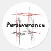 Vechtsporten Perseverance Stickers (Voorkant)