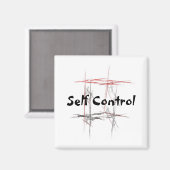 Vechtsporten Zelfcontrole Tenet Magneet (Voorkant / Achterkant)