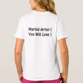 Vechtsporter Je verliest je Shirt (Achterkant)