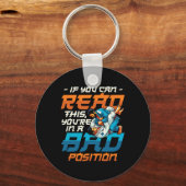 Vechtsportvechter Judo Karate Braziliaans Jiu-jit Sleutelhanger (Voorkant)