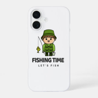 Vechttijd - Laten we de iPhone-hoes opvissen iPhone 16 Hoesje