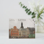 Vecriga Riga Letland Briefkaart (Staand voorkant)