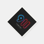 Vector 911 patriot dag servet (Hoek)