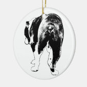 Vector Aandenken, Bulldog Traditie Keramisch Ornament (Links)