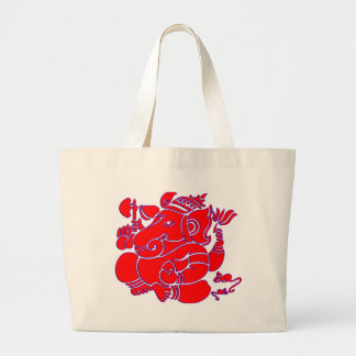 Vector Abstracte Lord Pitambara Grote Tote Bag