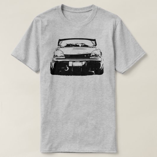 Vector Afbeelding Subaru Impreza Wrx Sti T-shirt (Design voorkant)