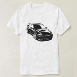 Vector Afbeelding van Subaru Impreza WRX Sti T-shirt