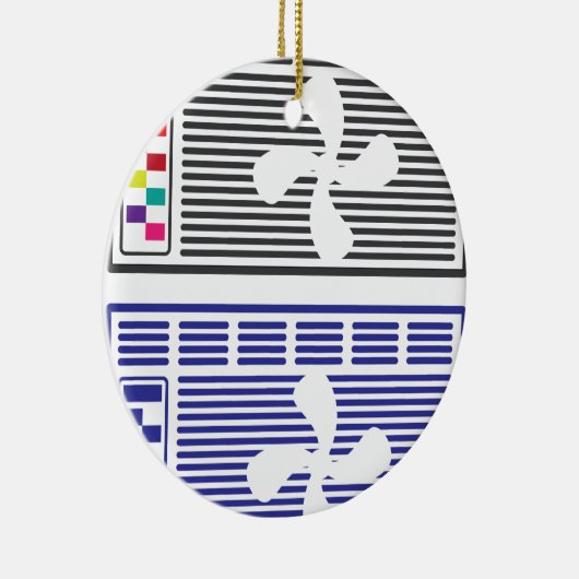 Vector airconditioner keramisch ornament (Rechts)