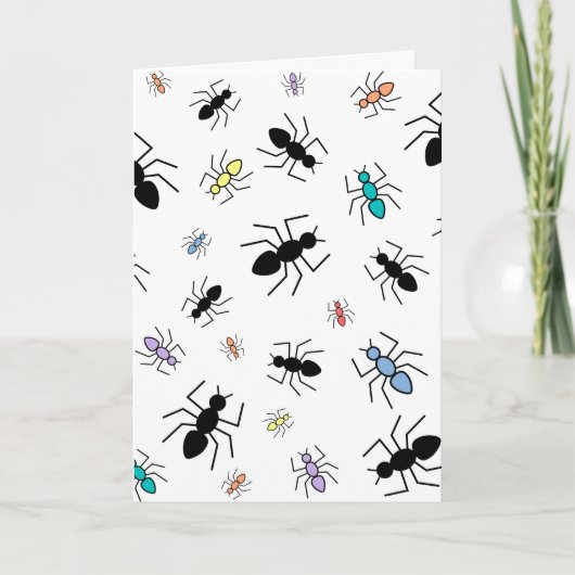 Vector Ant Collage Kaart (Voorkant)