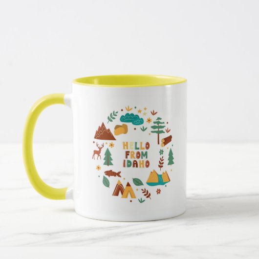 Vector Art Idaho Theme Statussymbolen Mok (Links)