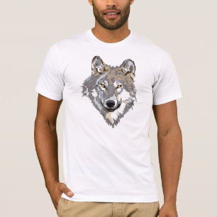Vector Art Wolf in Profiel T-shirt