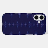 Vector boho patroon combineert blauwe lucht geïnsp Case-Mate iPhone case (Achterkant (horizontaal))