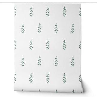 vector botanisch eenvoudig patroon met planten behang