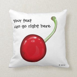 Vector Cherry Pillow Kussen