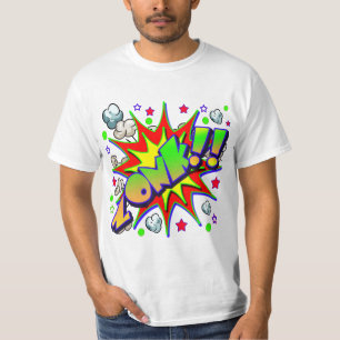 Vector Comic Book ZONK T-shirt