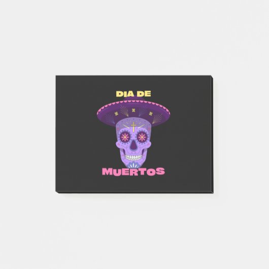 Vector dia de los muertos - dag van de doden post-it® notes (Voorkant)