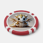 Vector Dragon Design Poker Chips (Enkel)
