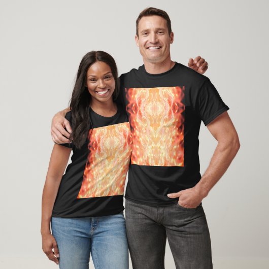 Vector Fire Ombre T-Shirt (Unisex)
