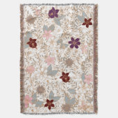 Vector Floral Deken (Voorkant Verticaal)