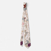 Vector Floral Stropdas (Achterkant)