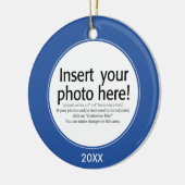 Vector Foto-Lijst - DUBBELZIJDIG Keramisch Ornament (Links)