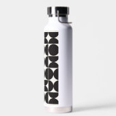 Vector geomatric pattern waterfles (Links)