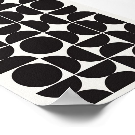 Vector geometrisch patroon poster (Hoek)