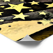 Vector gitaren poster (Hoek)