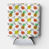 Vector grafisch naadloos patroon blikjeskoeler (Voorkant)