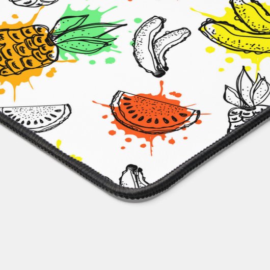 Vector grafisch naadloos patroon bureaumat (Hoek)