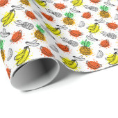 Vector grafisch naadloos patroon cadeaupapier (Rol Hoek)