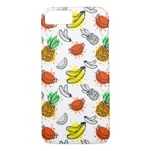 Vector grafisch naadloos patroon Case-Mate iPhone case (Achterkant)