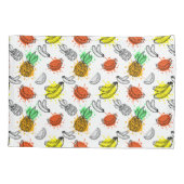 Vector grafisch naadloos patroon kussensloop (Achterkant-Links)