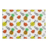 Vector grafisch naadloos patroon kussensloop (Achterkant-Rechts)