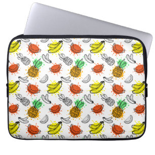 Vector grafisch naadloos patroon laptop sleeve