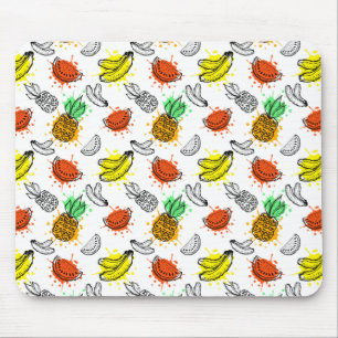 Vector grafisch naadloos patroon muismat