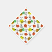 Vector grafisch naadloos patroon servet (Hoek)