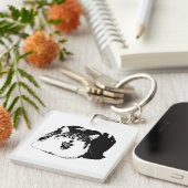 Vector Grin, Clip Smarts Sleutelhanger (Voorkant Rechts)
