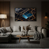 Vector Harmony Canvas Afdruk