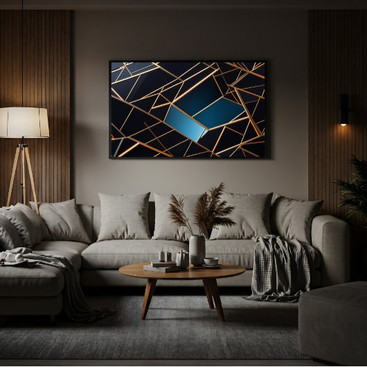Vector Harmony Canvas Afdruk