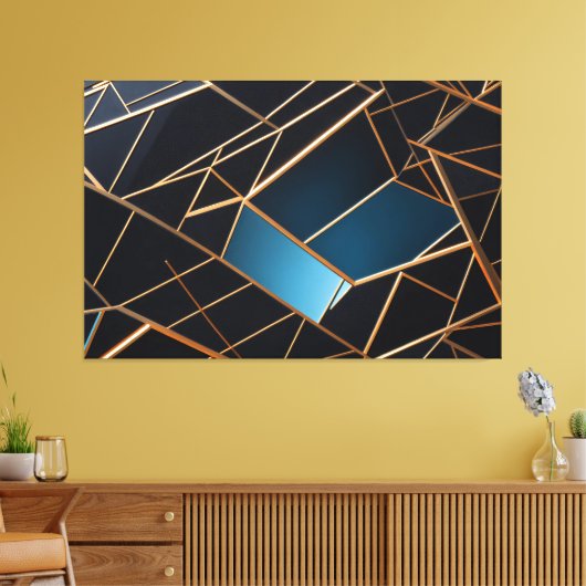 Vector Harmony Canvas Afdruk (Insitu (Woonkamer))